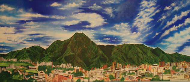 El Avila y La Sultana Oil Canvas Landscaping