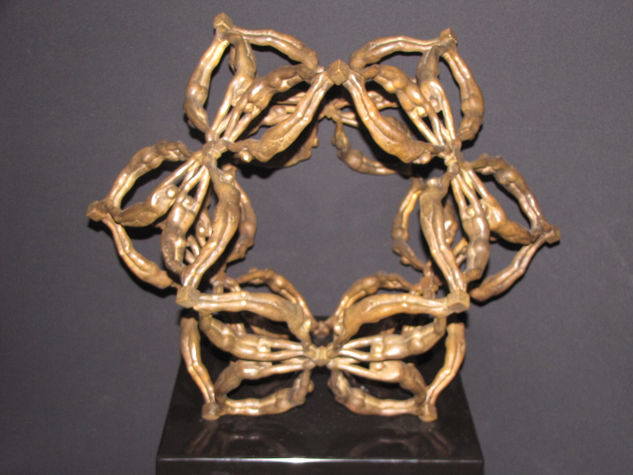 Mariposas Al Vuelo Bronce Figurativa