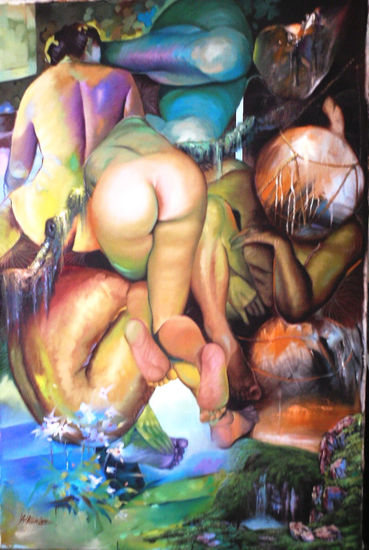 desnudos magicos Oil Canvas Nude Paintings