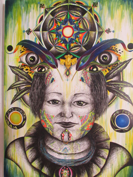 Indígena Kayapo