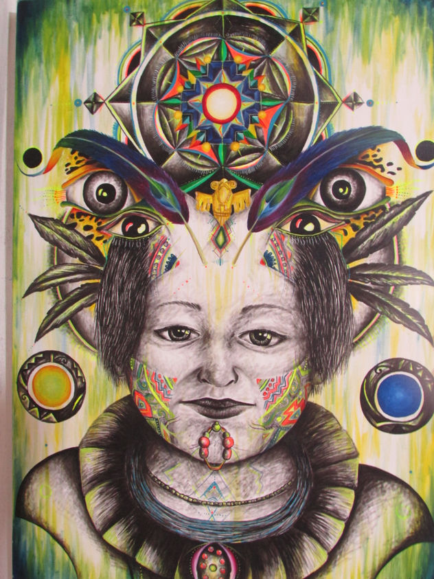 Indígena Kayapo