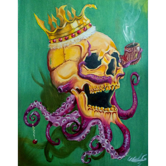 Todos son igual de piratas Oil Canvas Figure Painting