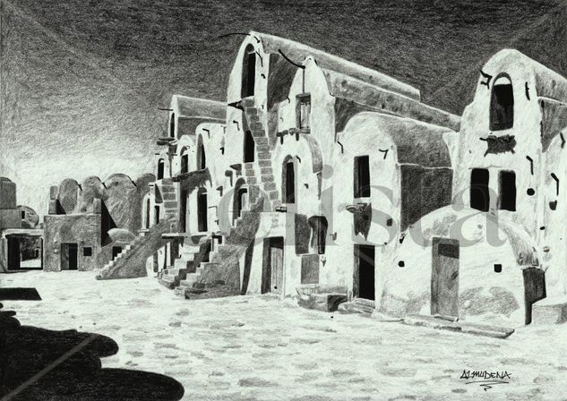 Ksar Ouled Soltane, Túnez Mixed Media