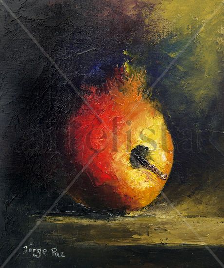 Transfiguracion 1 Oil Textile Still Life Paintings