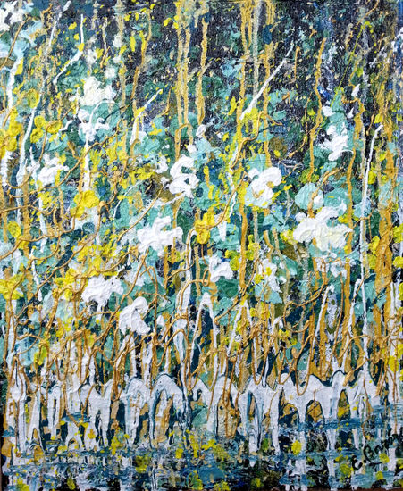 Silvestre 20 Acrylic Canvas Floral Painting