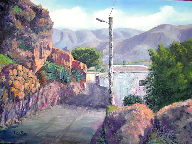 CUESTA EL LLANETE 2 Oil Canvas Landscaping