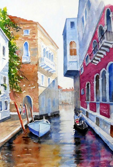 SOÑANDO VENECIA Watercolour Paper Landscaping