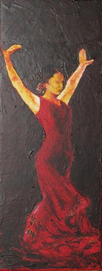 flamenca Acrylic Canvas Others