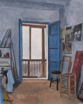 El estudio de Alceu Oil Canvas Still Life Paintings