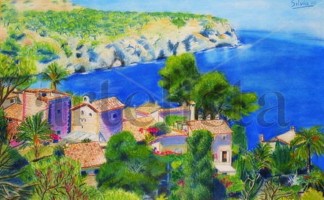 Llucalcari Pastel Papel Paisaje