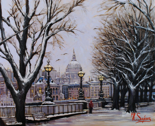 LONDRES.-SAN PABLO NEVADO Oil Canvas Landscaping