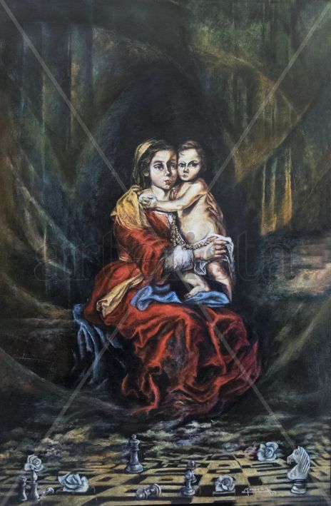 Virgen del rosario