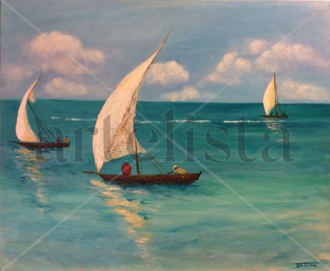 Dows en Zanzibar