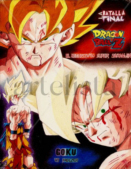 Dragon Ball Z Goku Super Saiyajin 1 Pencil