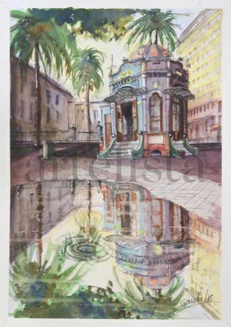 Un café en el Parque