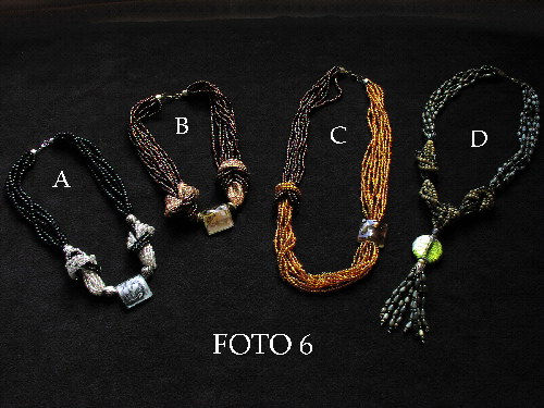 collares con vitrofusion Bisutería Varios