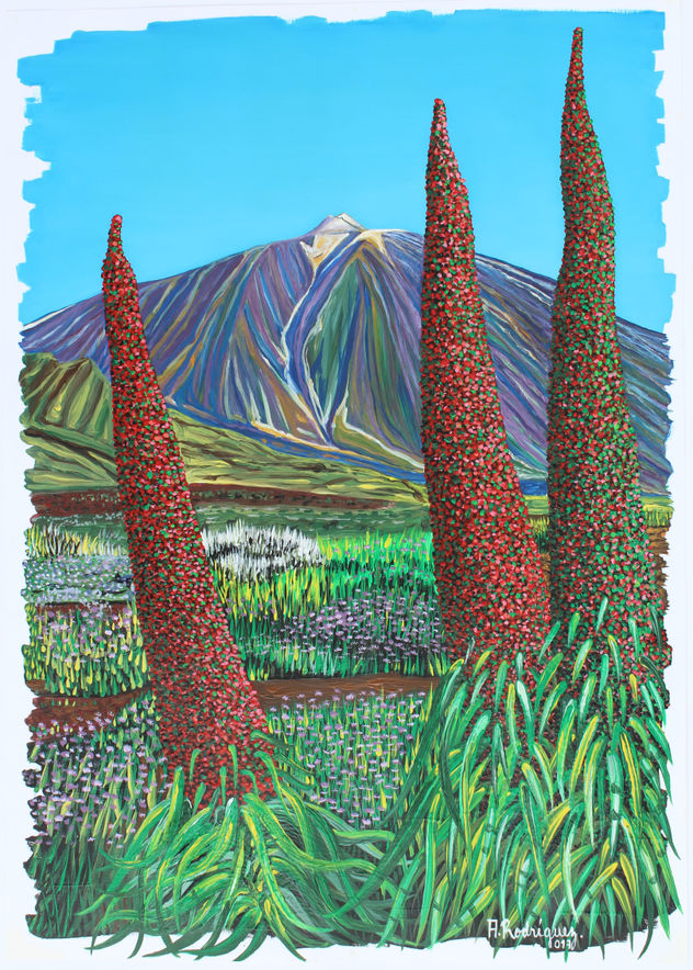 Los tajinastes del Teide