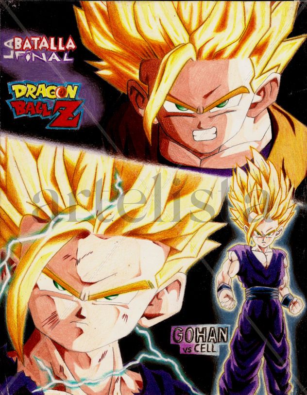 Dragon Ball Z Gohan Super Saiyajin 2