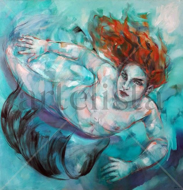 Sirena pelirroja.