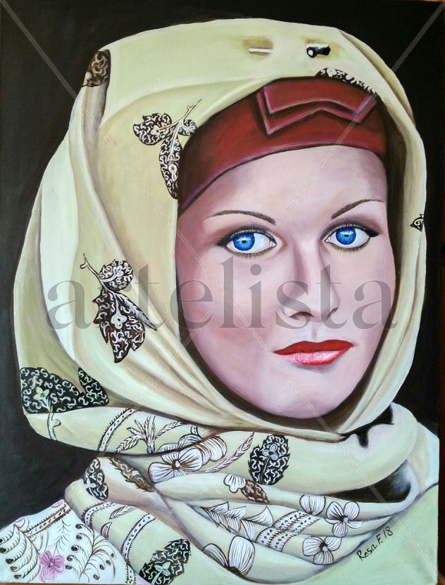 "Mujeres del mundo" mujer afgana.