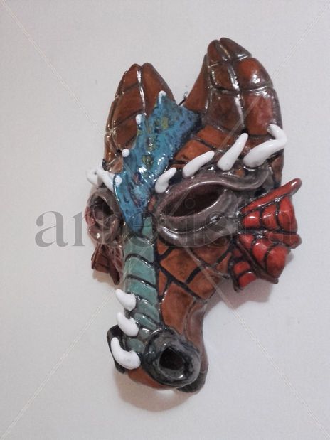 Mascara de ceramica...