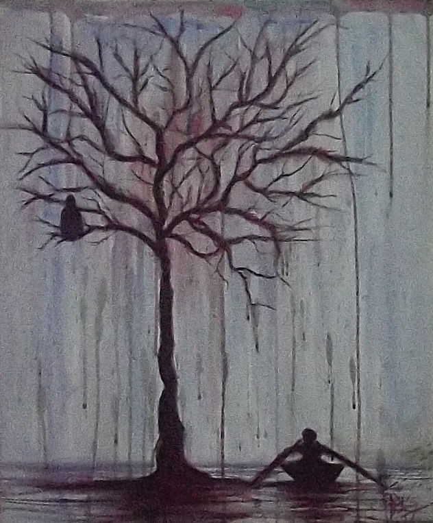Arbol de la tristeza,año 2019, CONSTITUCION , CHILE)