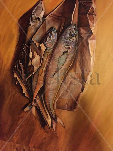 Pescados en papel