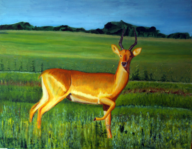 D03 Impala (2010) Oil Panel Animals