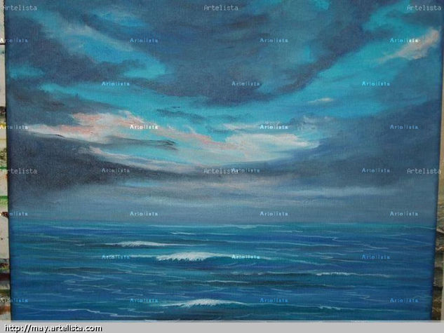 marina Oil Canvas Marine Painting