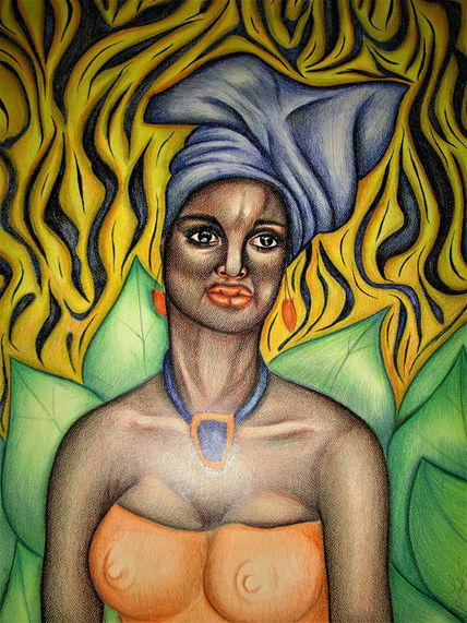 Mujer con turbante