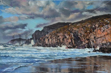 "Playa de O Rostro"
