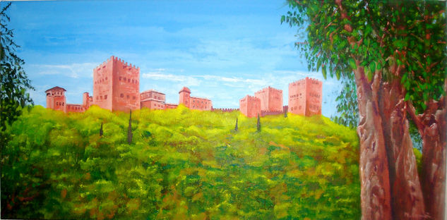 Alhambra Acrylic Canvas Landscaping