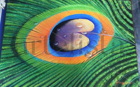Pavo real art 2