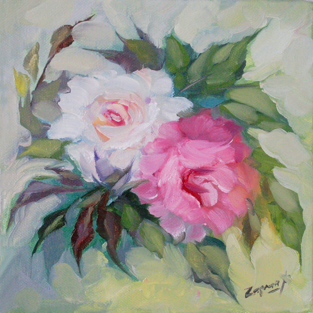 Rosas al estilo de provenza