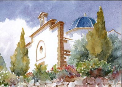 Ermita Nazareno Watercolour Paper Landscaping