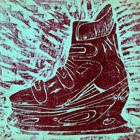 Patines, Grabado