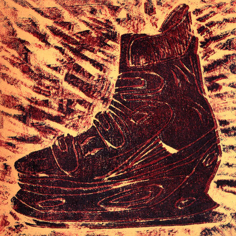 Patines, Grabado