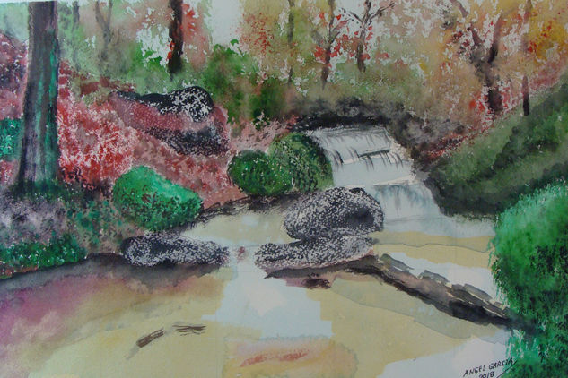 Torrente Watercolour Card Landscaping