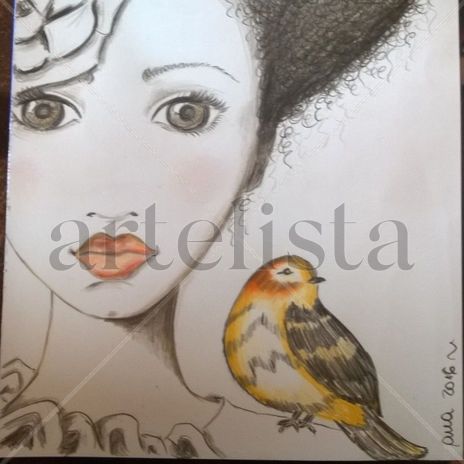Ella y el pájaro
