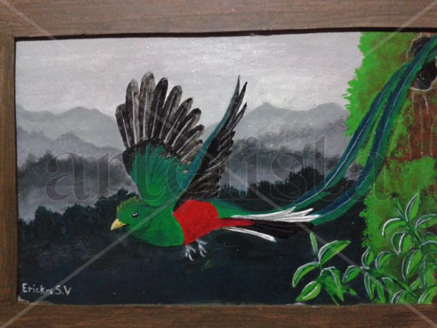 La casa del Quetzal Acrylic Card Animals