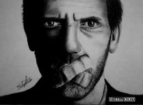 Retrato de dr. house