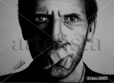 Retrato de dr. house