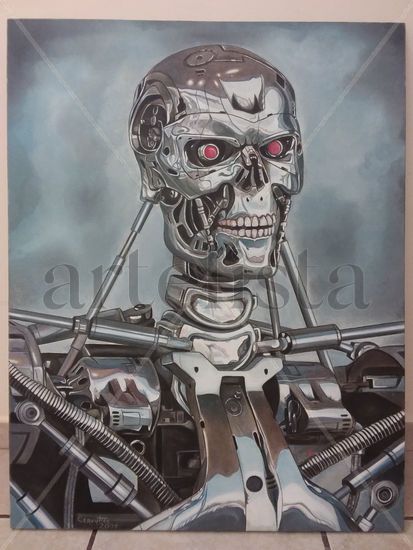 TERMINATOR I Oil Canvas Others