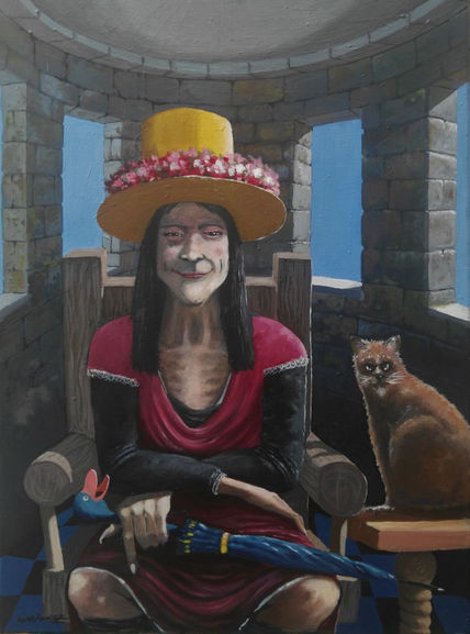 La loca del sombrero
