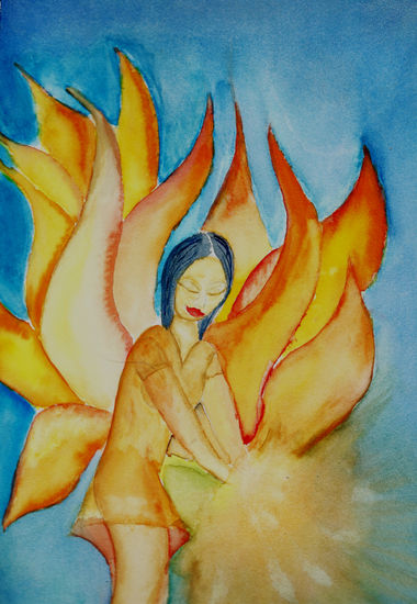 Hada de luz Watercolour Paper Others