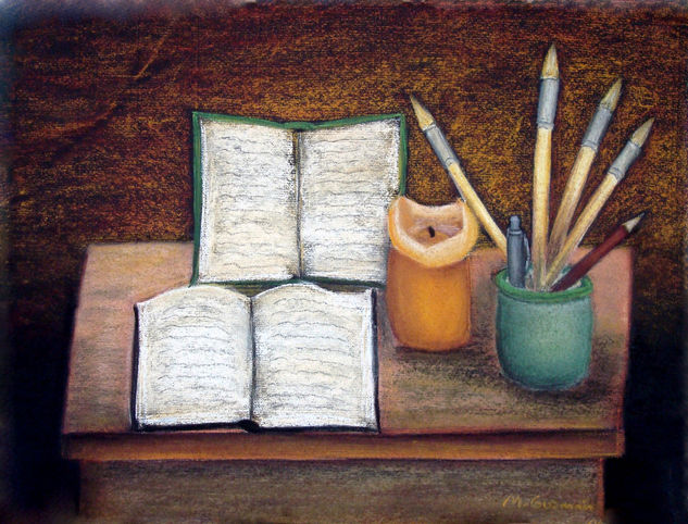 Estudio Pastel Paper Still Life Paintings