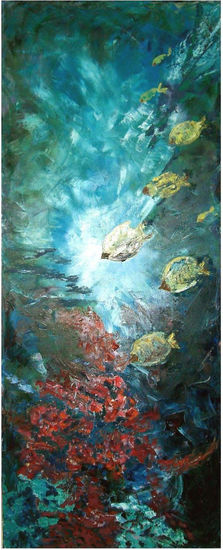 Coral 2 Oil Canvas Landscaping