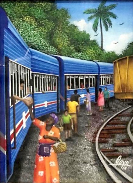 Antiguo tren Costa Rica