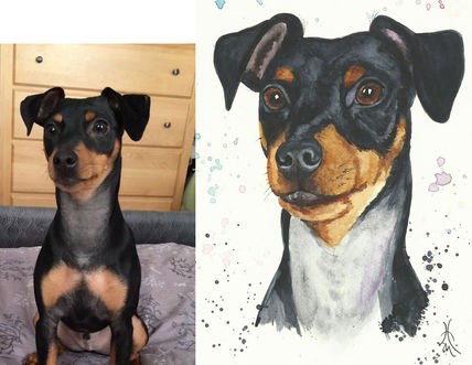 Retrato de mascotas...