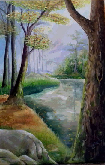 bosque Oil Canvas Landscaping